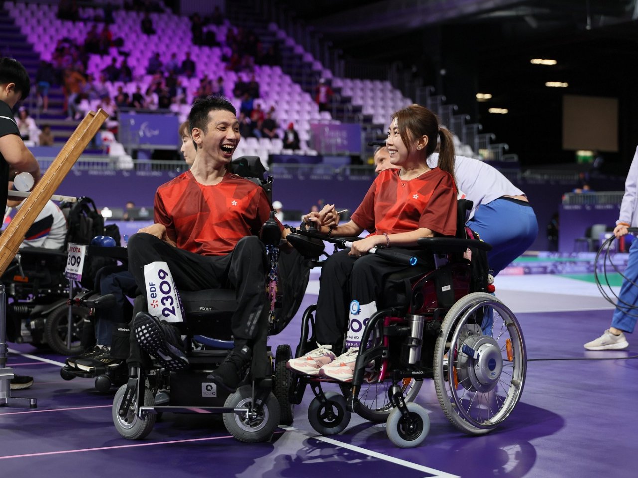 Boccia stars win the SAR's third Paris Paralympic gold