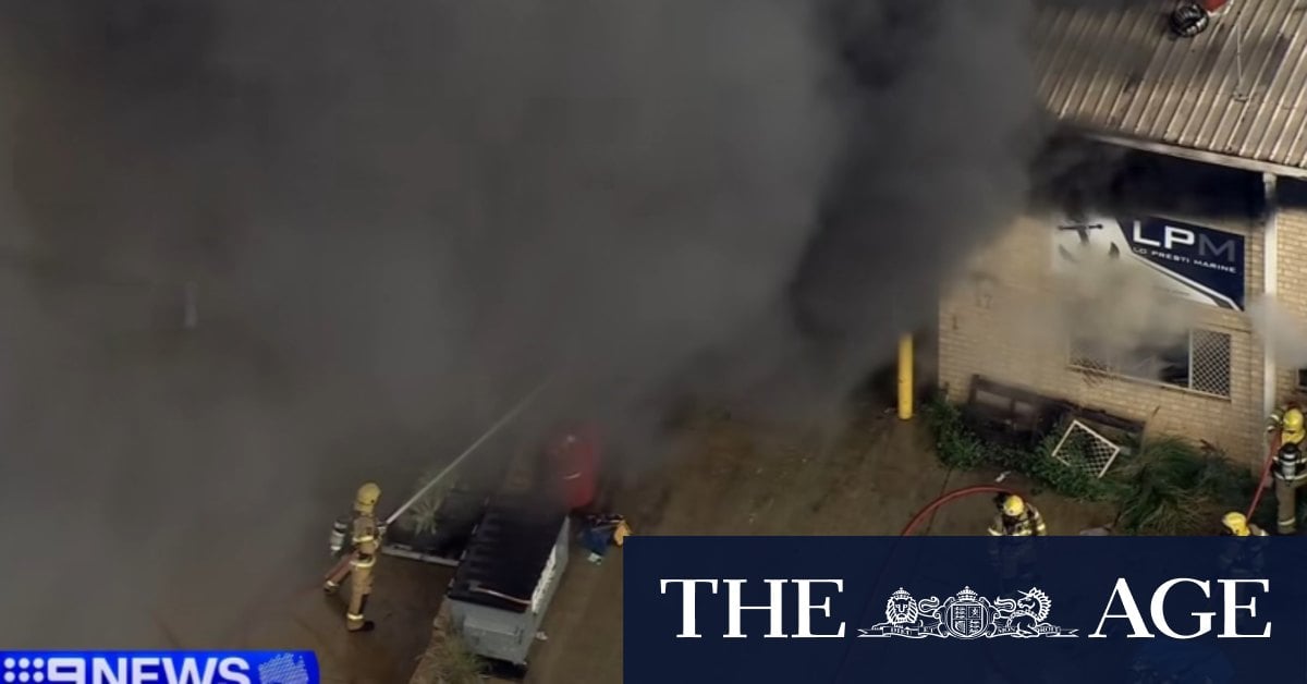 Body found after major blaze in warehouse