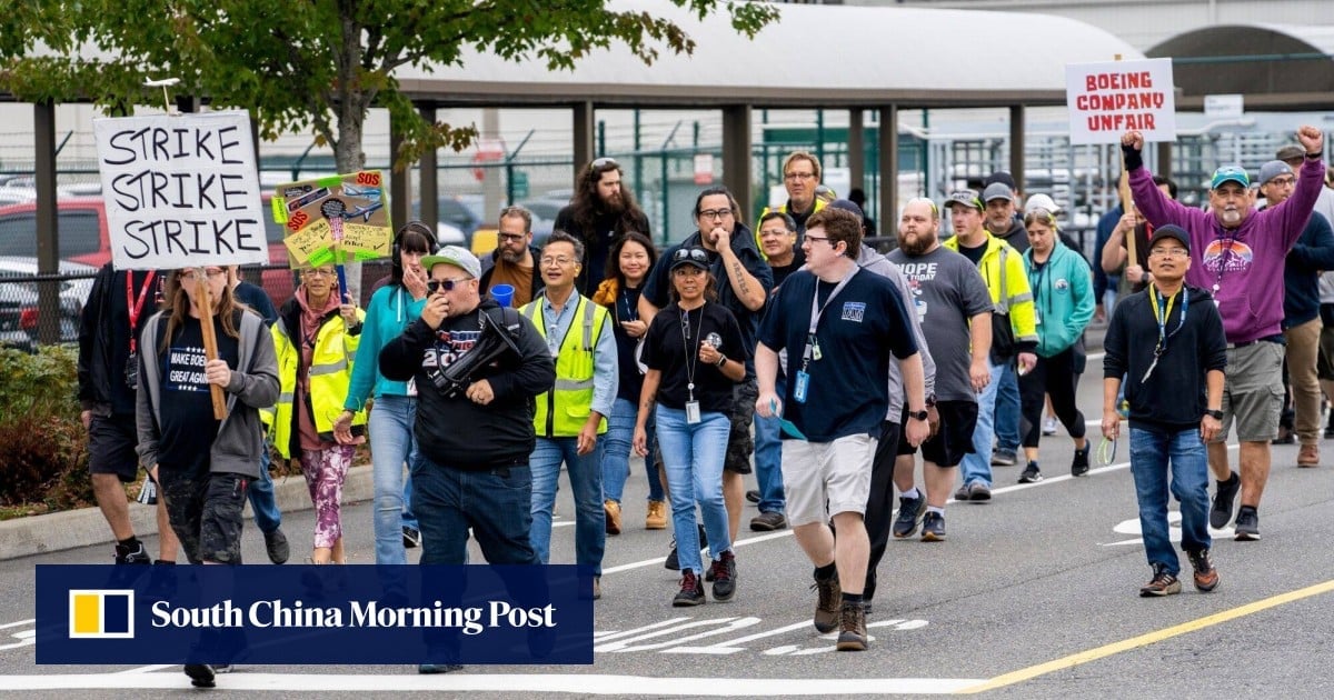 Boeing factory workers to strike after rejecting pay contract