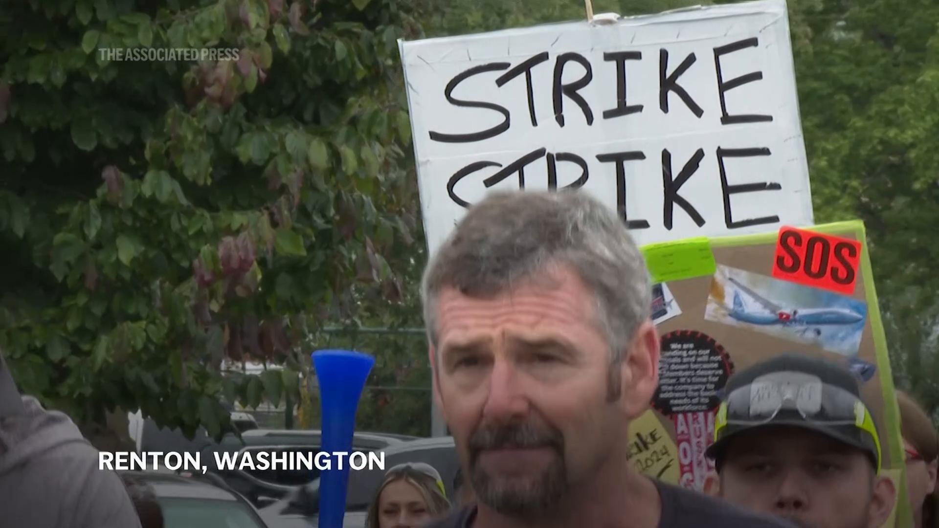 Boeing machinists vote to strike after rejecting pay increases of 25% over 4 years