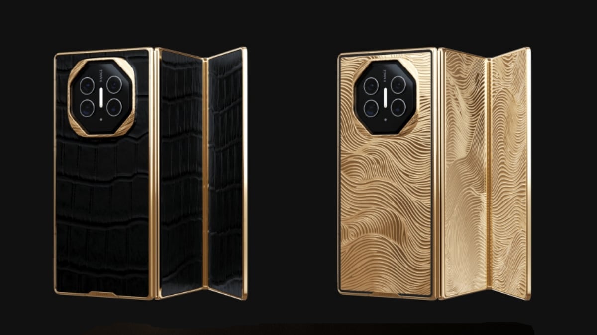 Caviar Unveils 24K Gold Huawei Mate XT Ultimate Design Collection