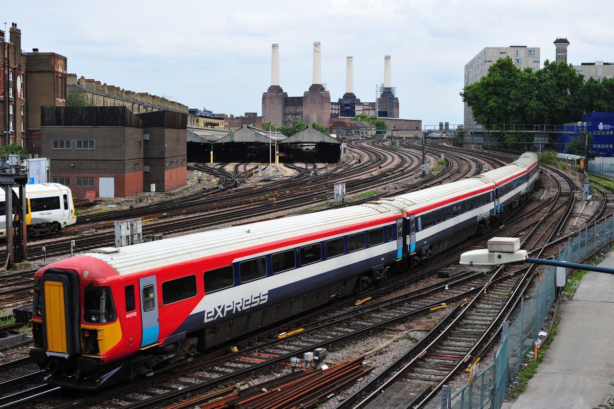 Chaos on railway network in south London as person hit by train