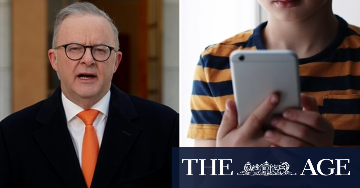 Children to be blocked from social media, Prime Minister says