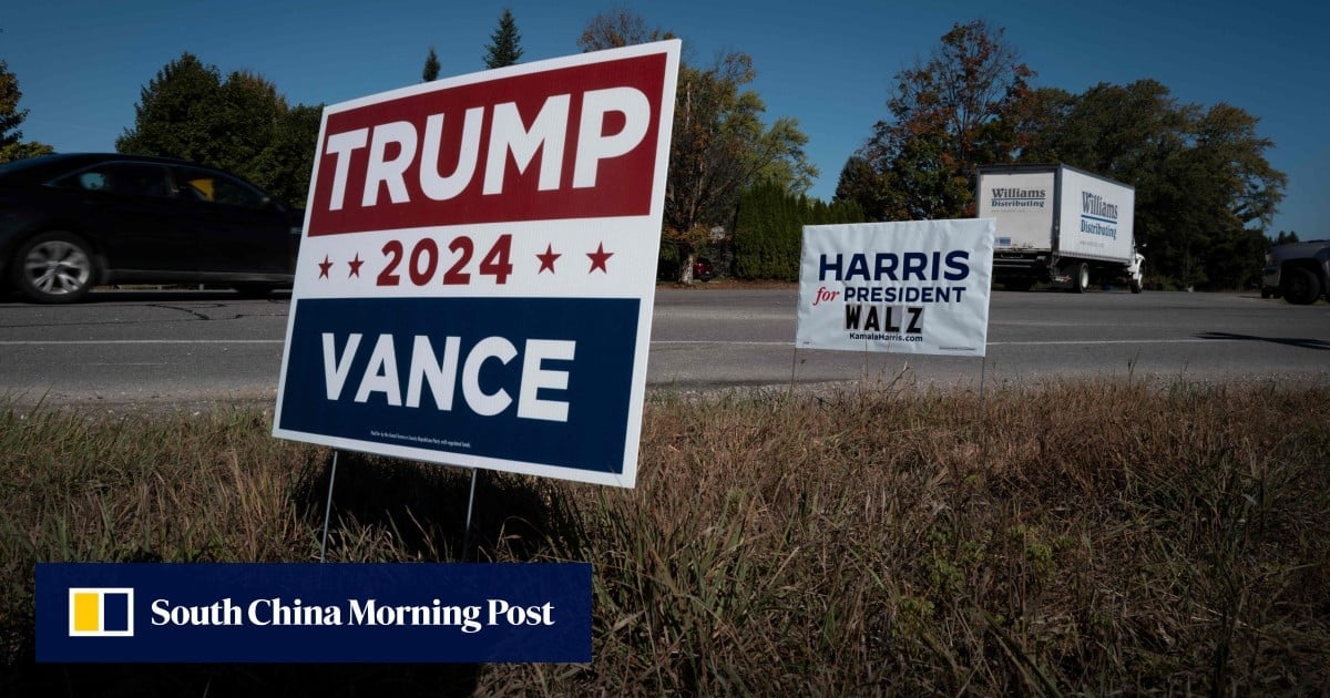 China remains a talking point as election day looms for Trump and Harris