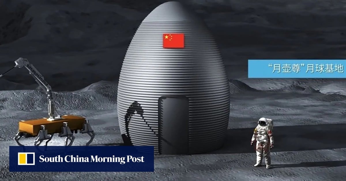 Chinese astronauts will test sample bricks for moon research base