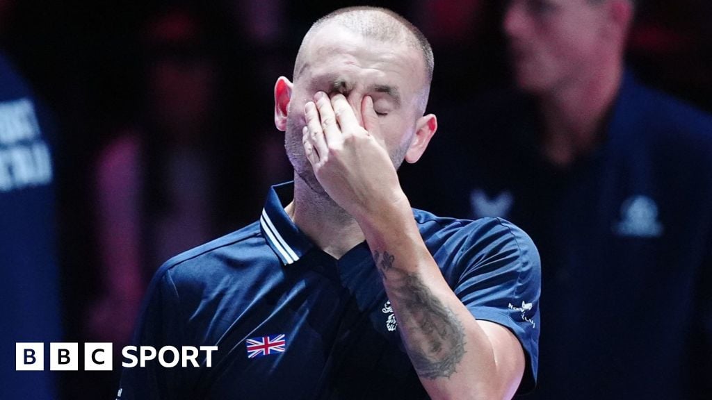 Davis Cup 2024: Great Britain's Finals hopes over after Dan Evans loses to Canada's Denis Shapovalov