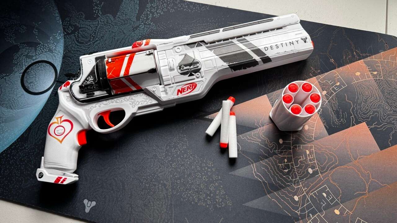 Destiny 2's Ace Of Spades Nerf Gun Is A Delightful Way To Remember A Great Character