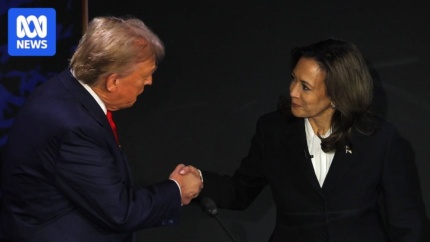 Donald Trump says he won't debate Kamala Harris again before the US presidential election