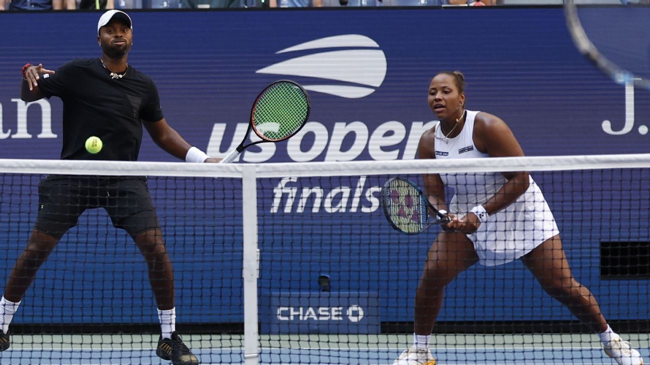 Donald Young ends his tennis career on a high note in the US Open mixed doubles final