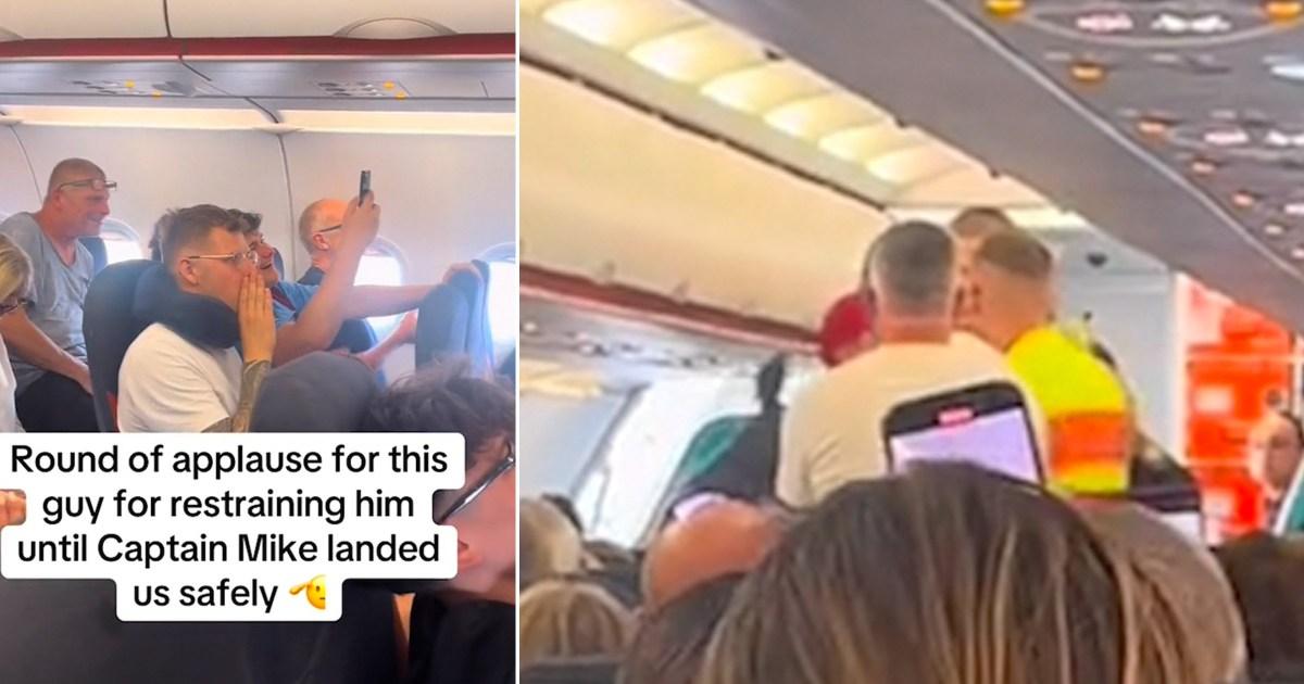 Drunk easyJet passenger tries to storm cockpit mid-flight