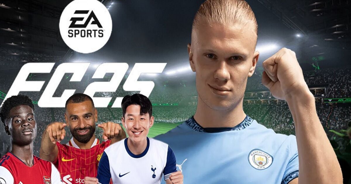 EA FC 25 Premier League player ratings revealed and Haaland is not No. 1