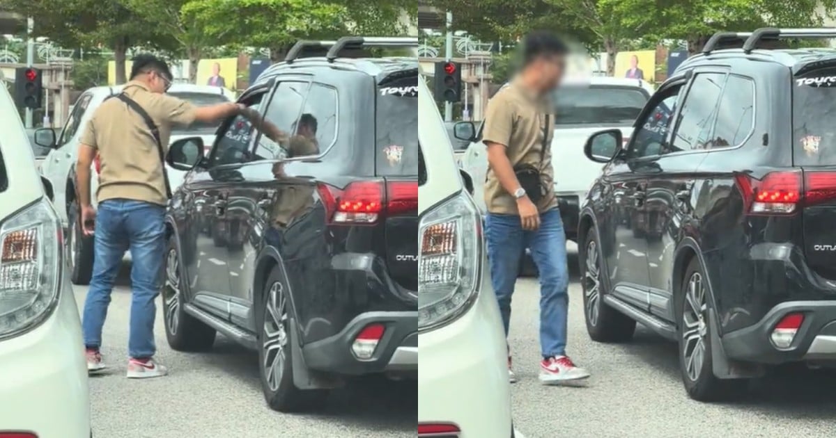 'Embarrassing': Singapore car tosses trash out window in Malaysia, another motorist returns it to passenger