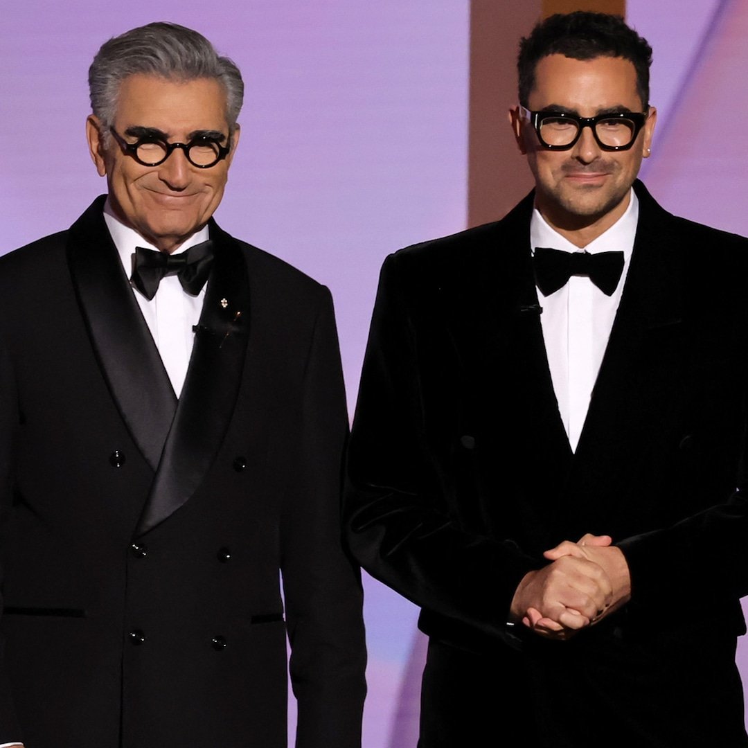  Emmys Hosts Dan Levy & Eugene Levy Beg You To Say Last Name Correctly 