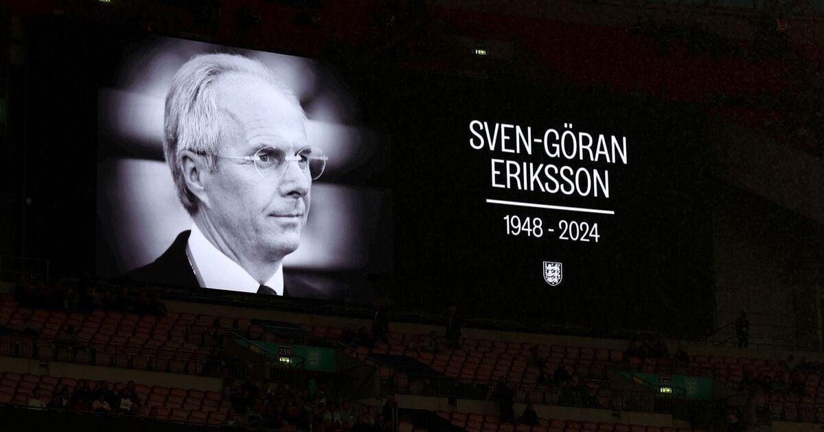 England release throwback Sven-Goran Eriksson video on emotional night at Wembley