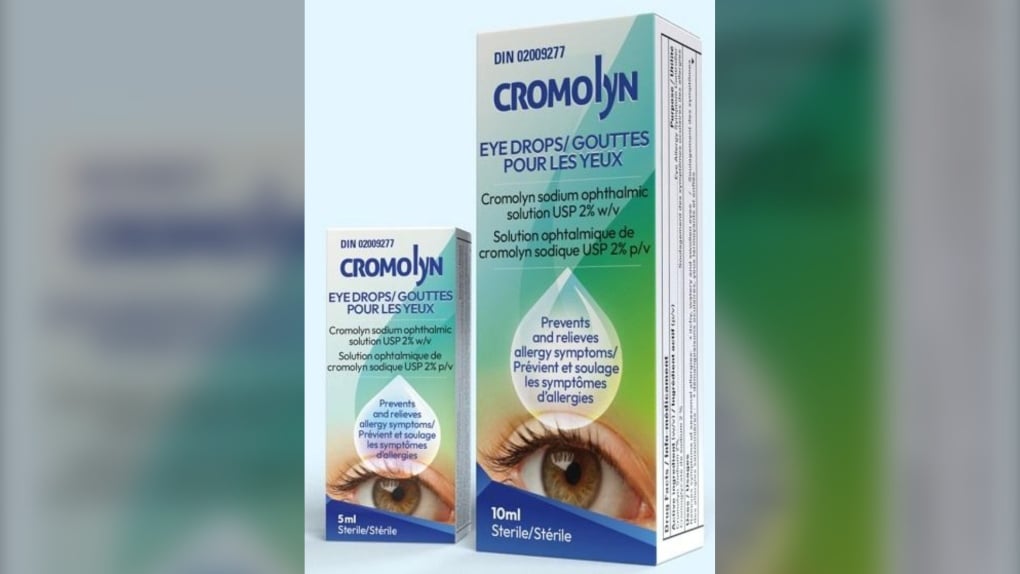 Eye drops recalled in Canada over infection risk