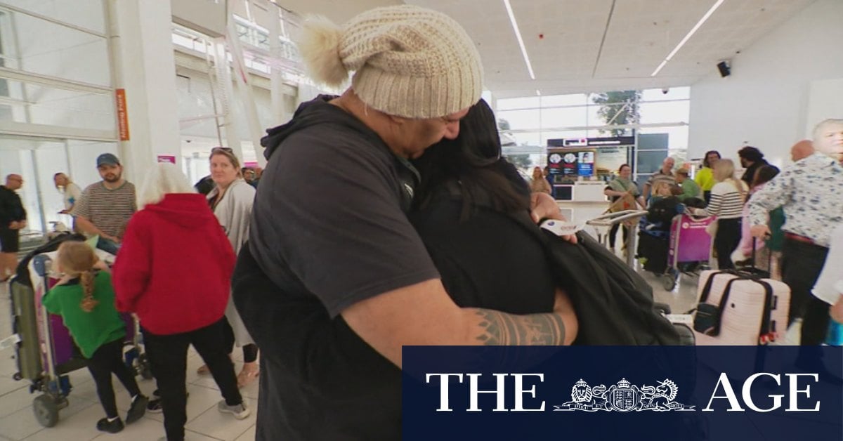 Father reunited with wife and daughter after 15 years 