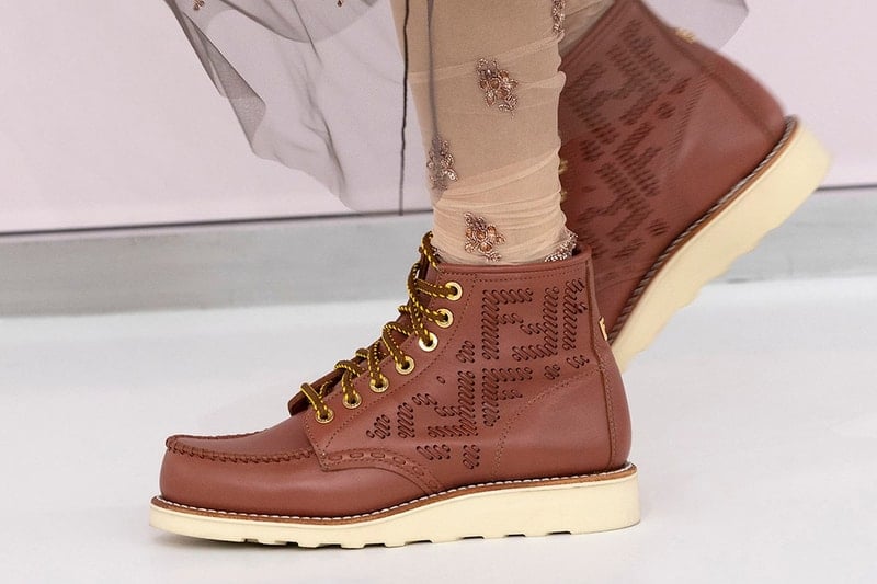 Fendi Previews Its Luxe Red Wing Heritage Classic Moc Boots