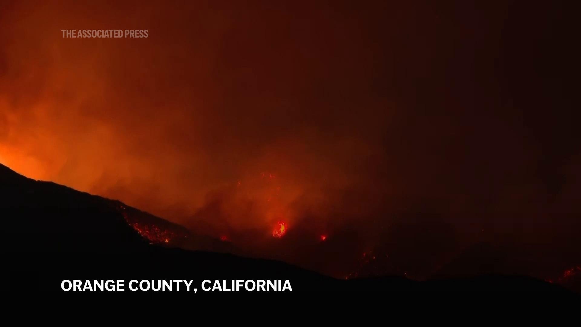 Firefighters hope cooler weather will aid their battle against 3 major Southern California fires