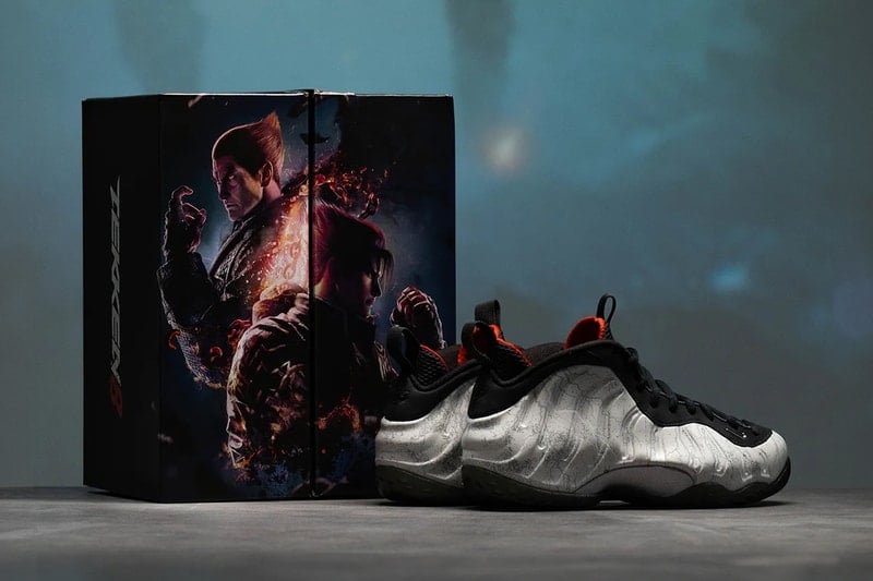 First Look at the 'Tekken 8' X Nike Air Foamposite One "Jin Kazama"