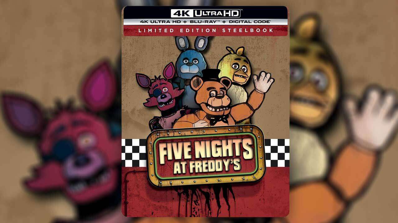 Five Nights At Freddy's 4K Blu-Ray Steelbook Edition Up For Preorder At Amazon