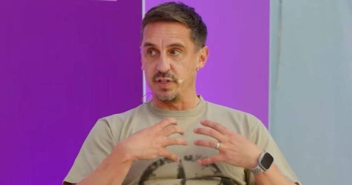 Gary Neville thought he was going to die as he reveals scary plane incident