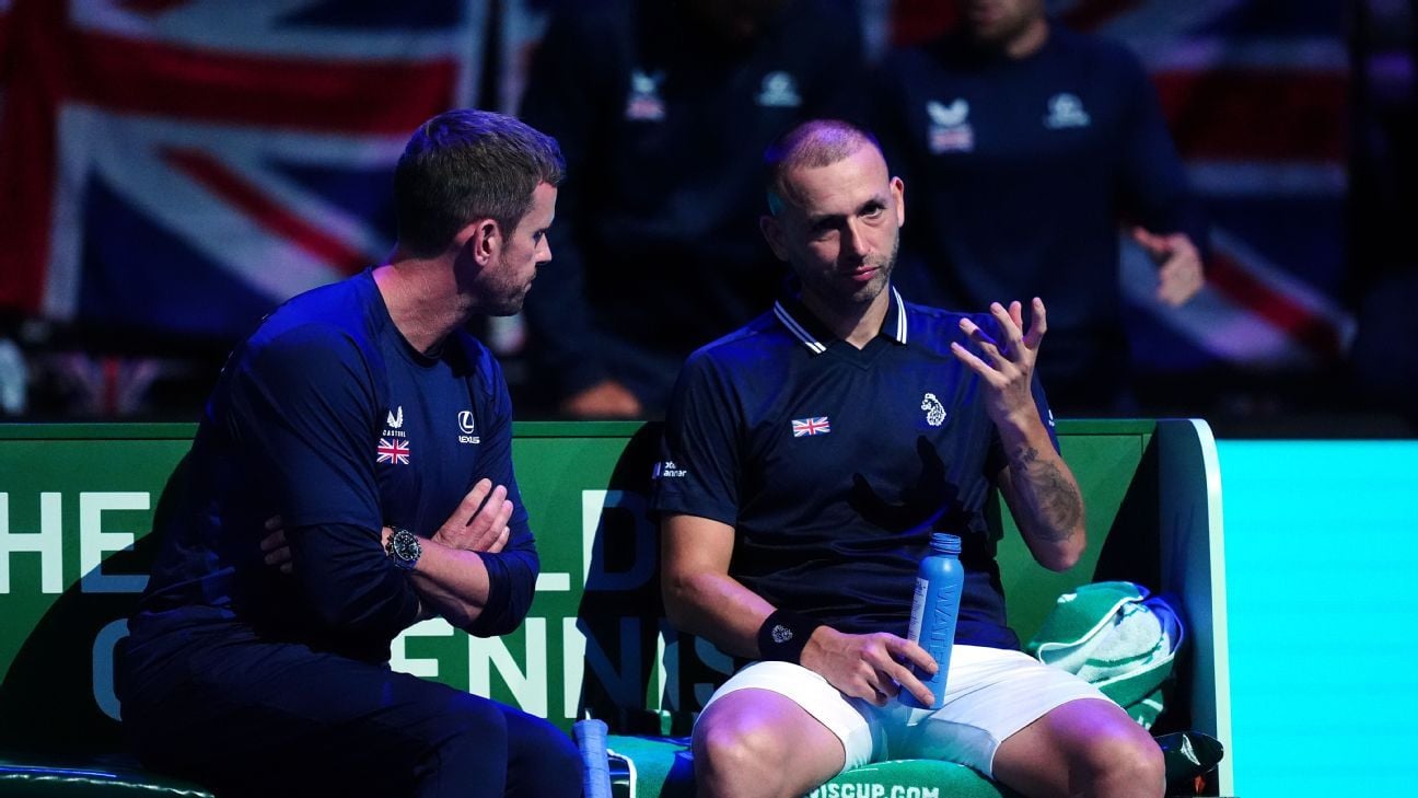 GB eliminated from Davis Cup after Evans loss