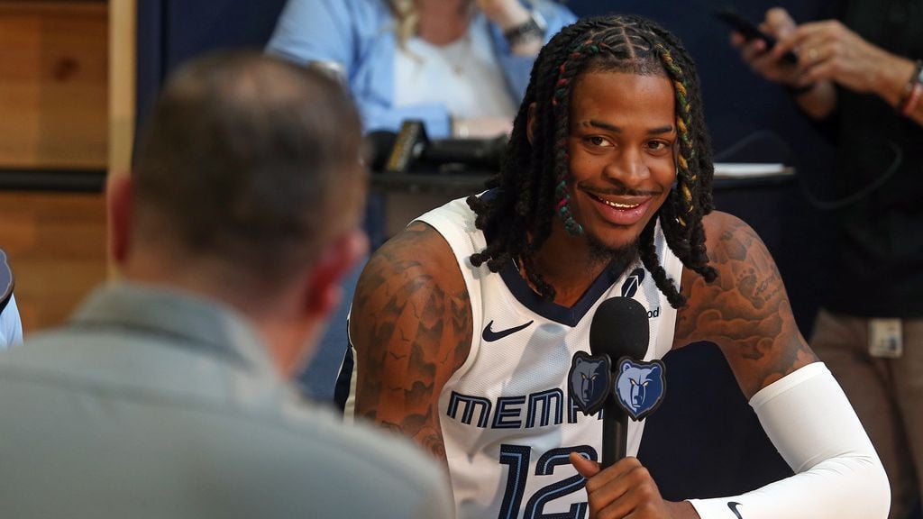 Grizz's Morant 'happy, healthy' heading into year