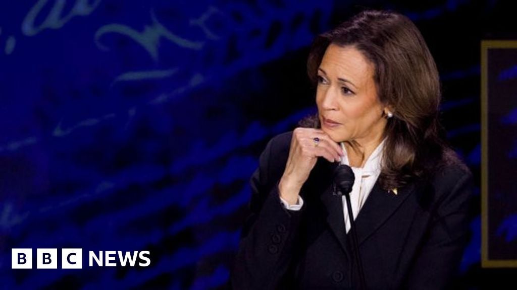 Harris goads Trump into flustered debate performance