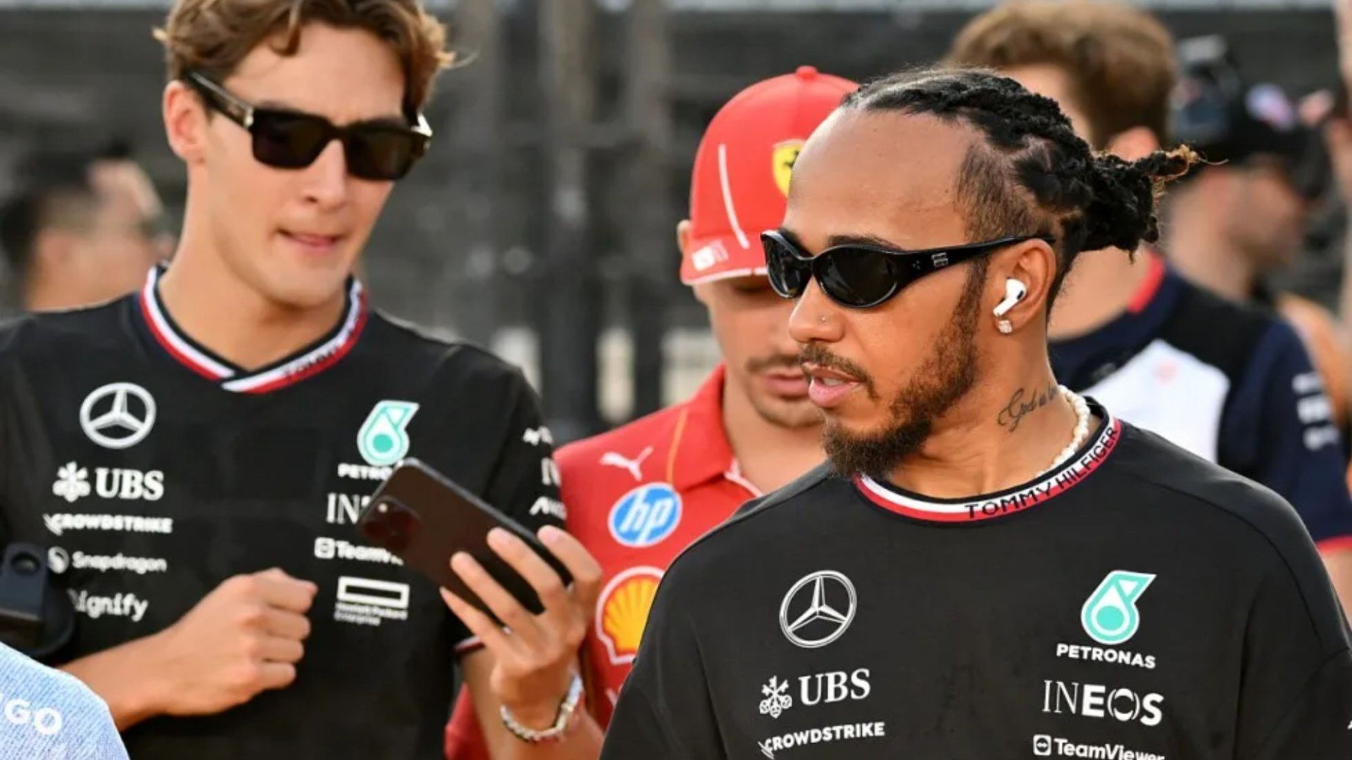 Health scare for Lewis Hamilton and George Russell at Singapore GP as F1 stars forced to miss media duties with illness