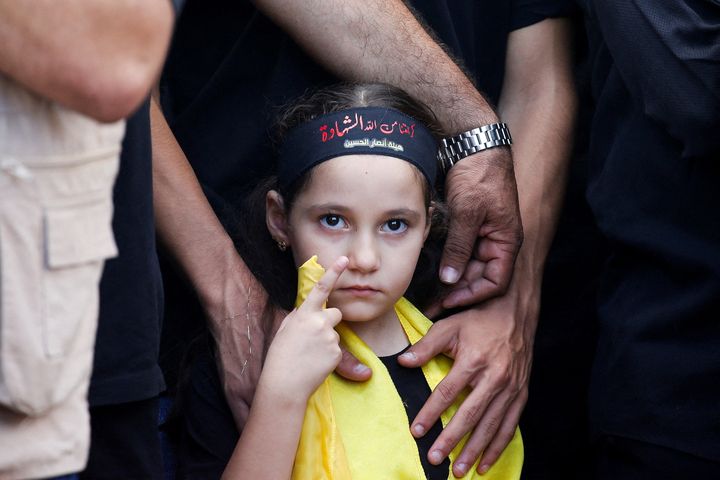 Hezbollah and Israel exchange heavy fire after deadly strike on Beirut, which killed 45 people including three children