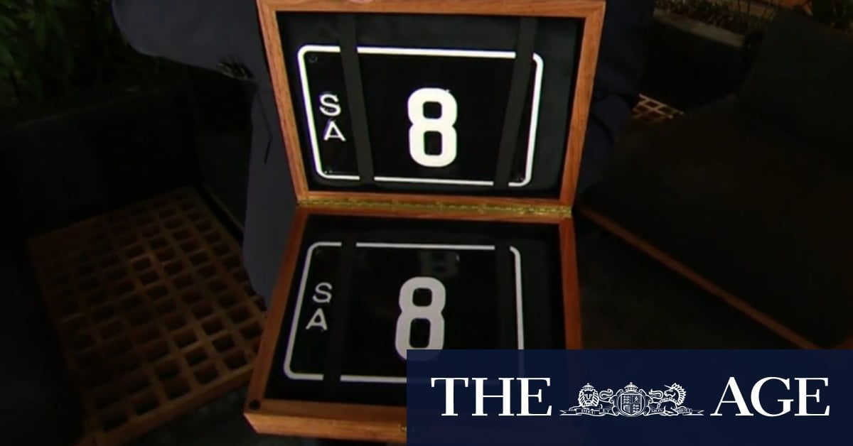 Historic number plate sells for eye-watering $2.3 million