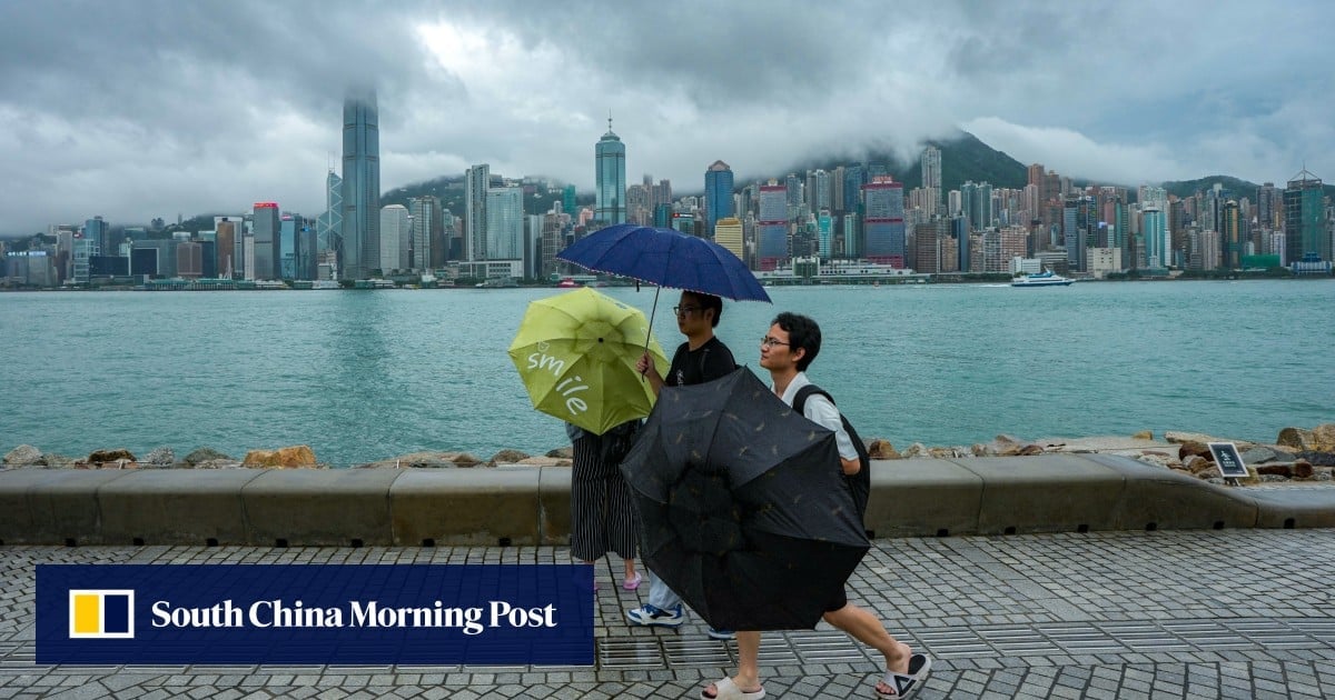 Hong Kong can expect cooler week ahead, with rain, strong winds after Mid-Autumn sizzle