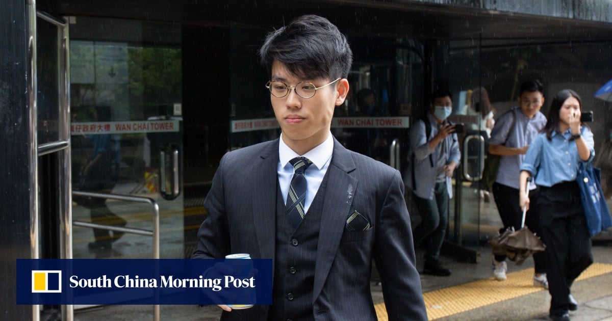 Hong Kong court denies early release to student leader jailed for praising attack on police