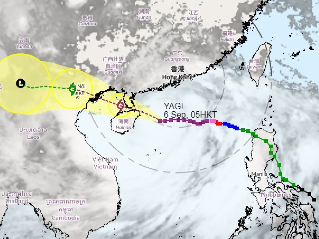 Hong Kong escapes major damage from Super Typhoon Yagi