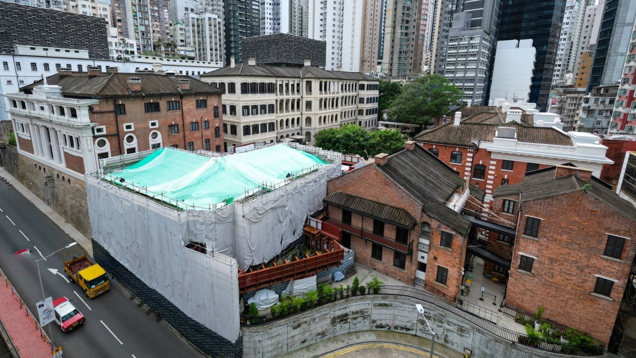 Hong Kong experts back plan for preserving parts of partially collapsed historic Tai Kwun block