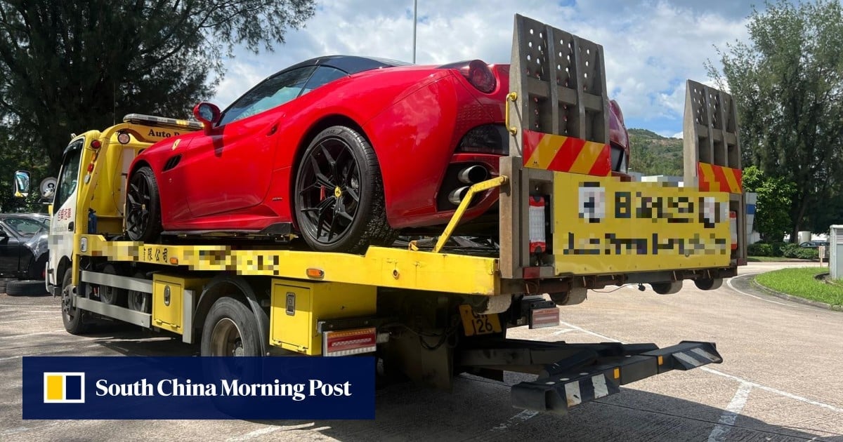 Hong Kong Ferrari driver with fatal crash record arrested after getting caught for speeding