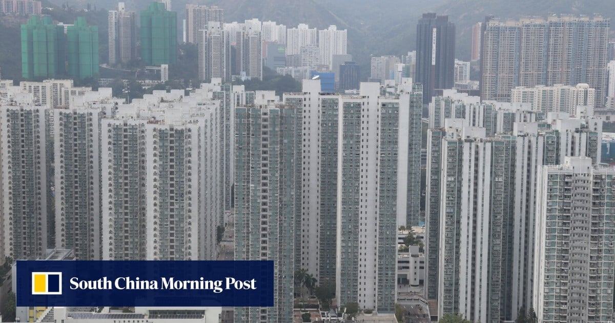 Hong Kong home rents surge to near record highs as flat prices sink further