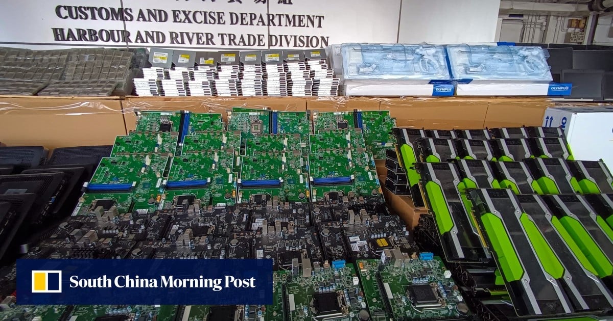 Hong Kong seizes record HK$400 million of mainland-bound electronics amid Black Myth craze