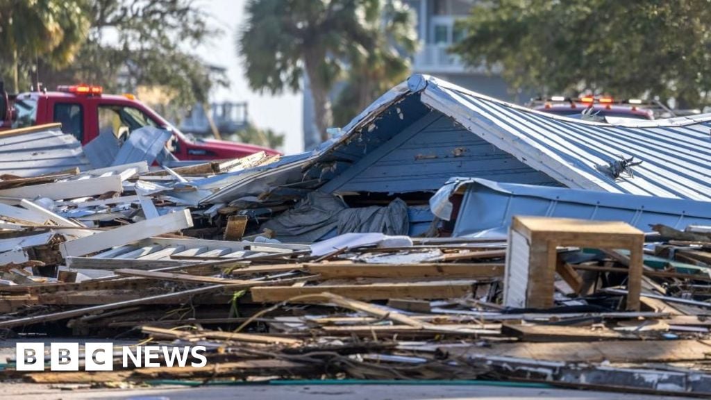 In pictures: Destruction caused by Hurricane Helene