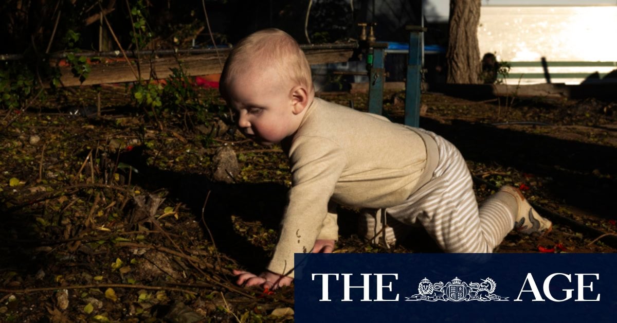 In the shadow of a mining giant, children crawl in poison