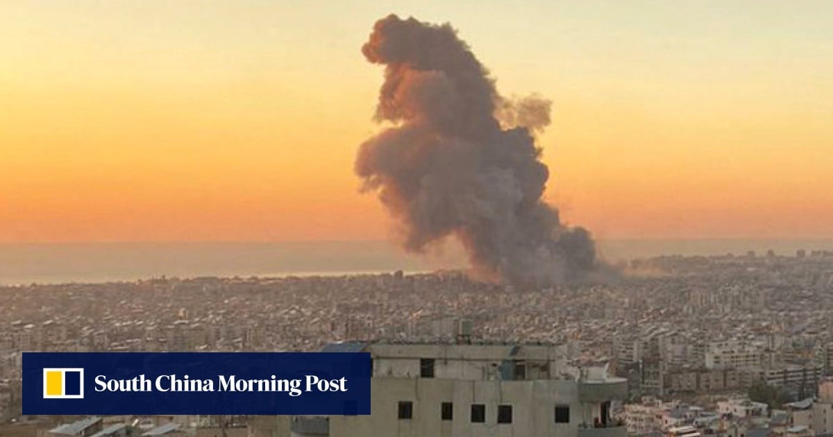 Israel says it struck Hezbollah HQ, after huge explosions rock Beirut