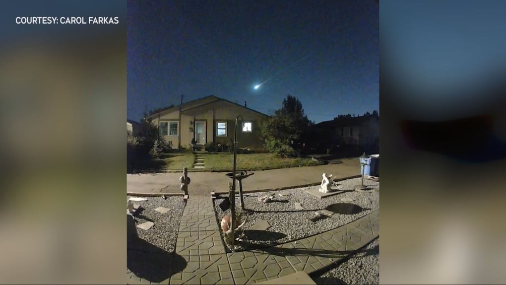 'It's remarkable!': Meteor captured on Calgary doorbell camera