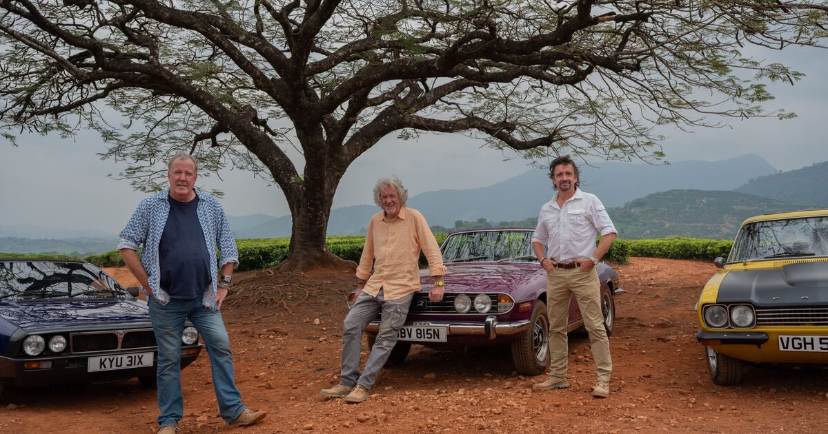 Jeremy Clarkson says goodbye to the Three Amigos in a big send-off road trip