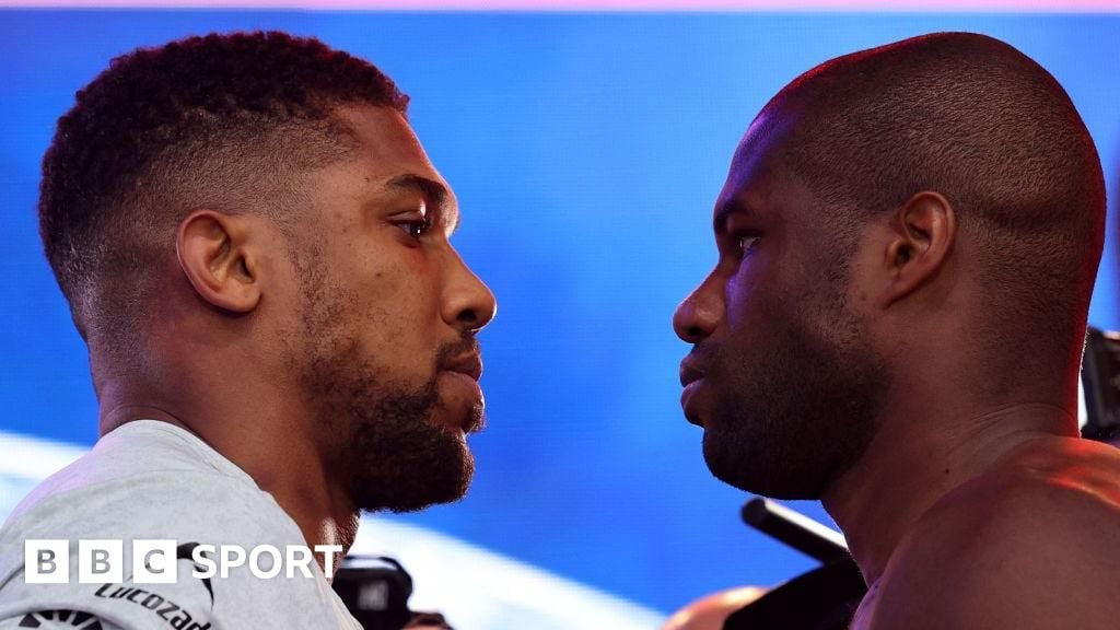 Joshua vs Dubois: AJ heavier than champion for world title fight at Wembley