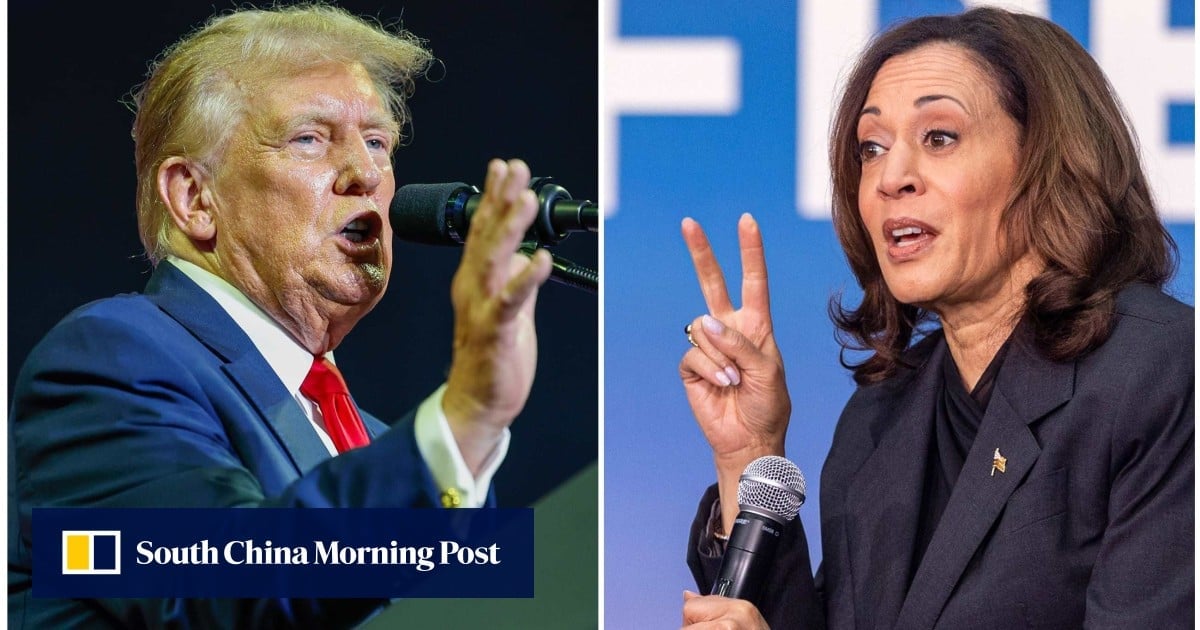 Kamala Harris challenges Donald Trump to 2nd US presidential debate in October