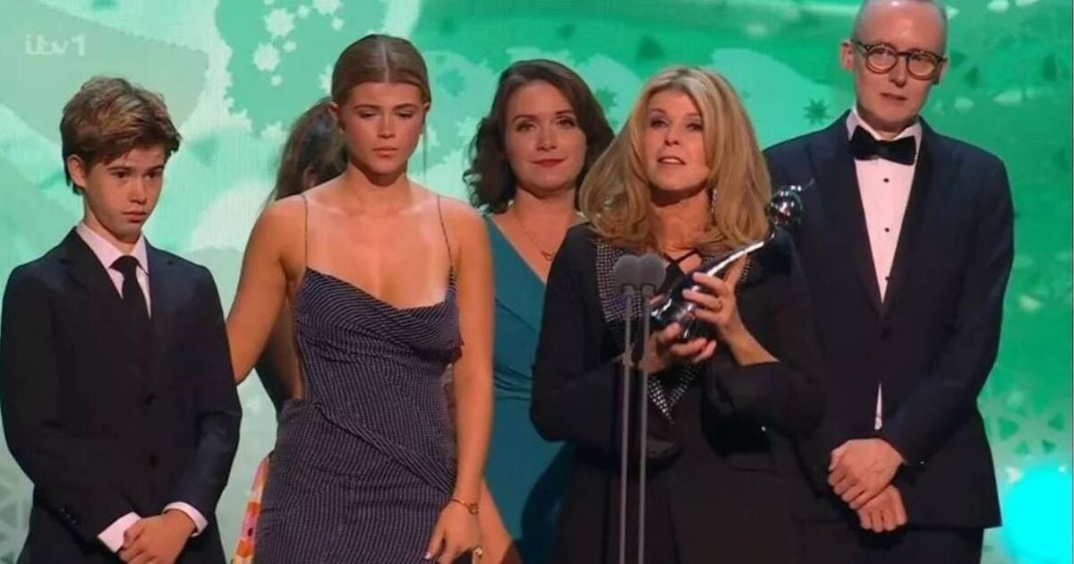 Kate Garraway's daughter's heartbreaking gesture to brother spotted by emotional NTAs fans