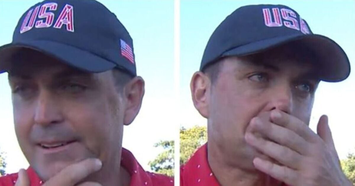 Keegan Bradley cries as Ryder Cup captain hit hard by Presidents Cup win