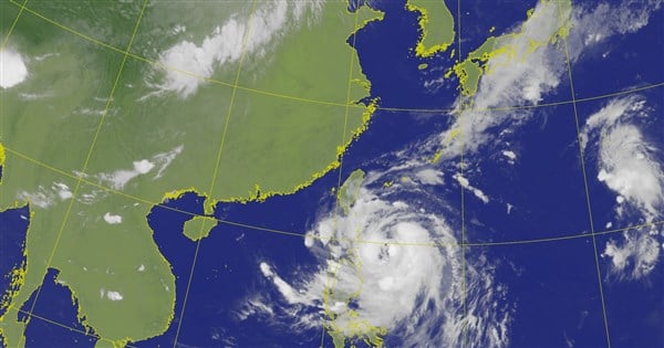 Krathon upgraded to a typhoon, sea warning issued