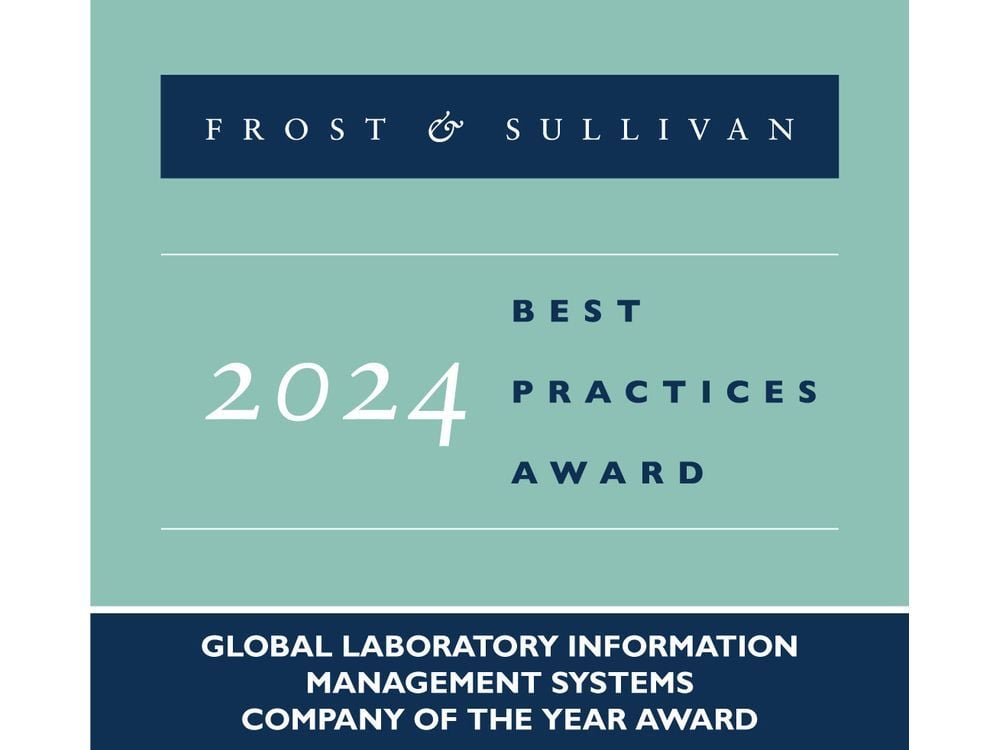 LabVantage Named Global LIMS Company of the Year by Frost & Sullivan