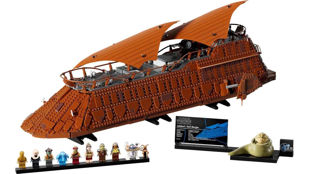 Lego Jabba's Barge Announced, Big Enough To Choke The Sarlacc Pit